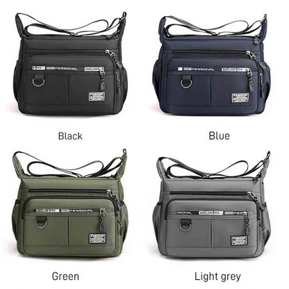 Lightweight Waterproof Nylon Shoulder Crossbody Bag