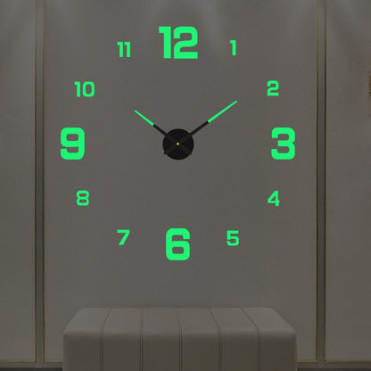 Modern Artistic Statement Wall Clock for Contemporary Home Decor