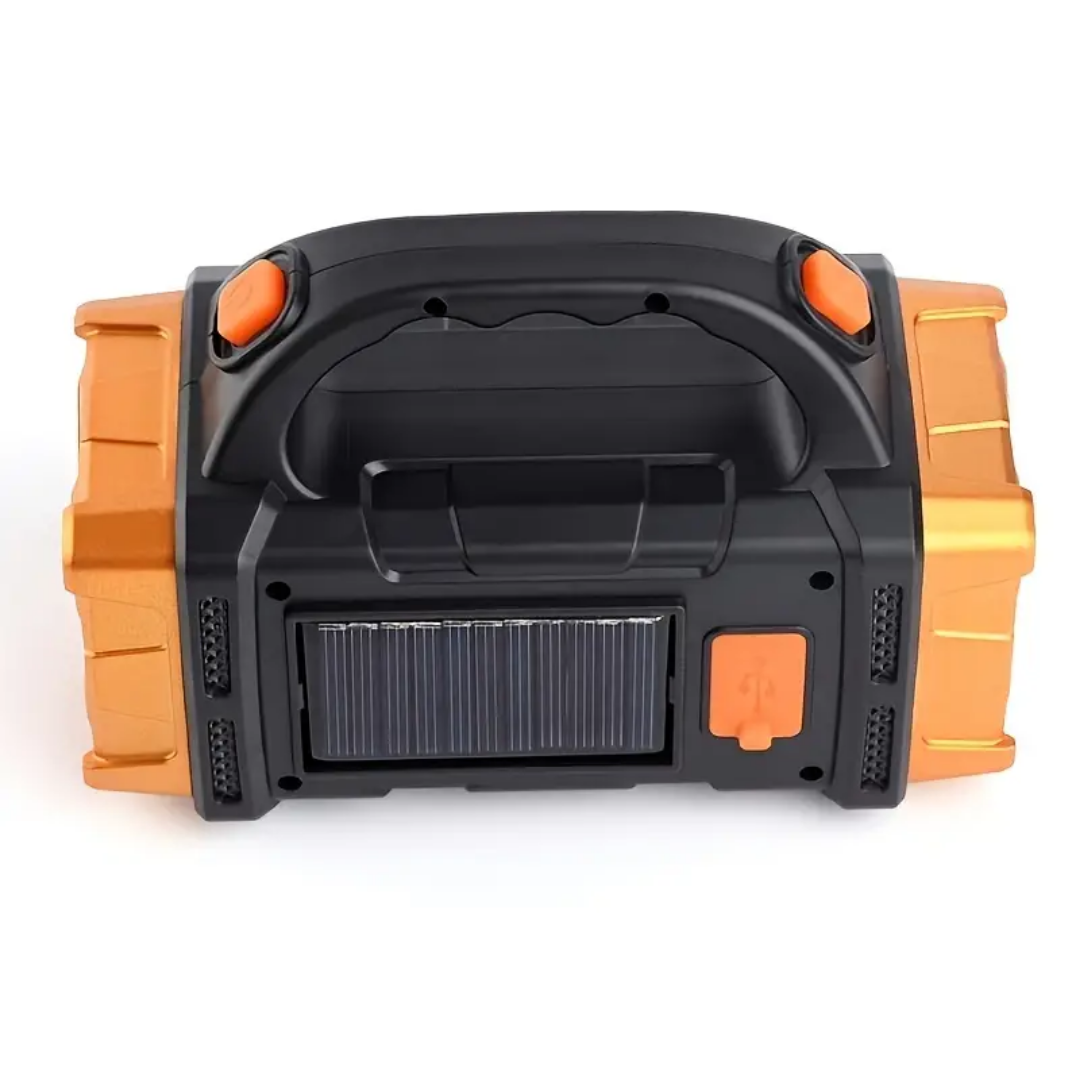 Novaphore – 4-in-1 Emergency Flashlight with Solar Charging and Power Bank