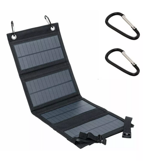 Novaphore – Foldable Solar Panel with 12W Output and USB Charging Port