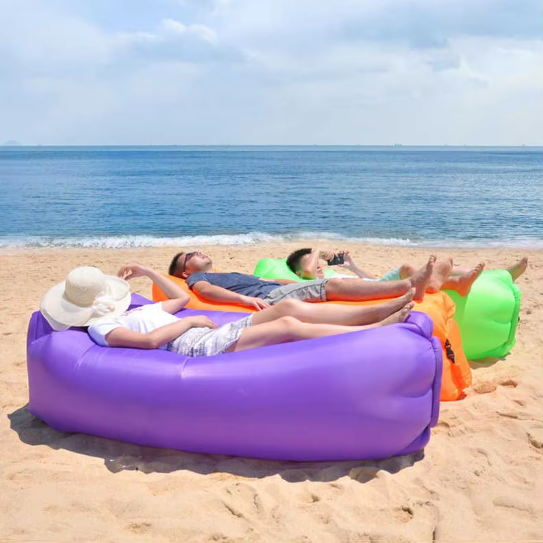 Novaphore – Inflatable Air Lounger for Outdoor Relaxation and Comfort