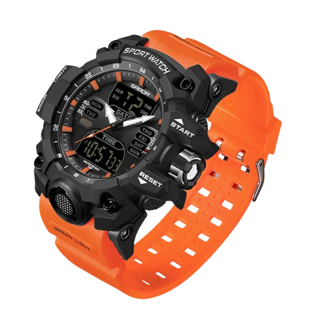 Novaphore – Men's Outdoor Digital Watch with Shock and Water Resistance