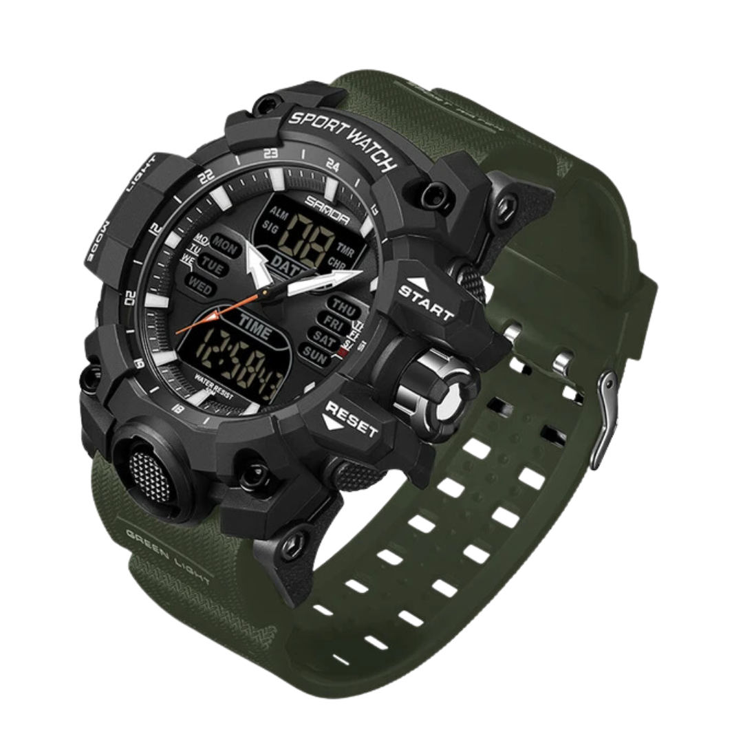 Novaphore – Men's Outdoor Digital Watch with Shock and Water Resistance