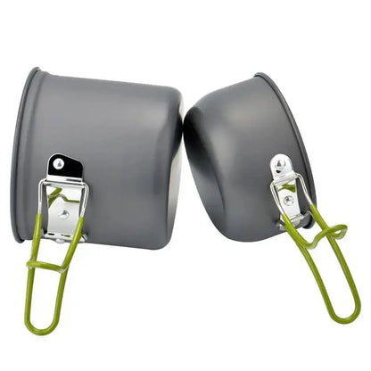 Novaphore – Portable Camping Cookware Set with Foldable Cutlery