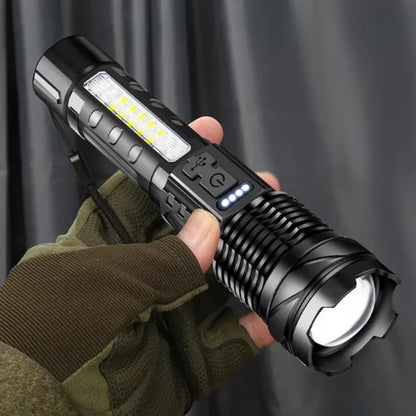 Novaphore – Tactical LED Flashlight with 5000 Lumens and USB Rechargeable Battery