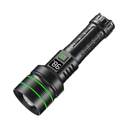 Novaphore – Zoomable LED Flashlight with Long-Range Beam and Waterproof Design