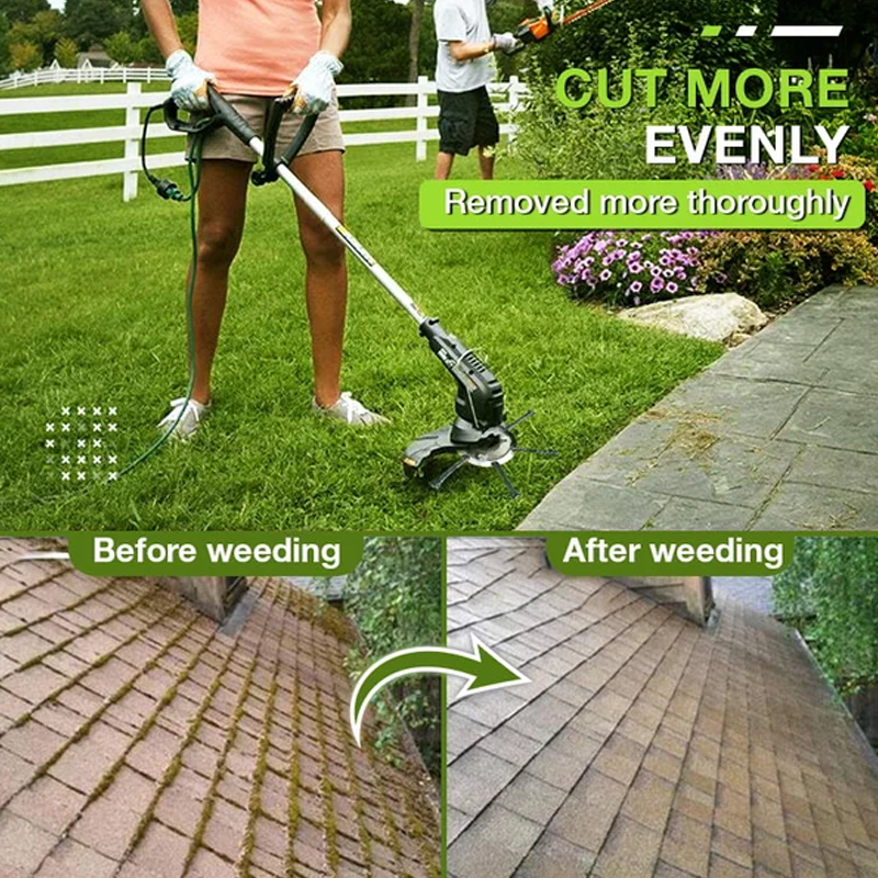 Steel Wire Brush Trimmer Head for Weed Removal