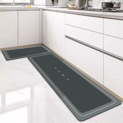 Super Absorbent Diatomite Kitchen Floor Mat Non Slip Rug