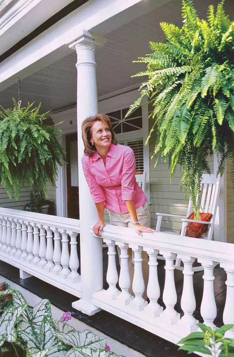 UV Resistant Artificial Boston Fern Outdoor Greenery
