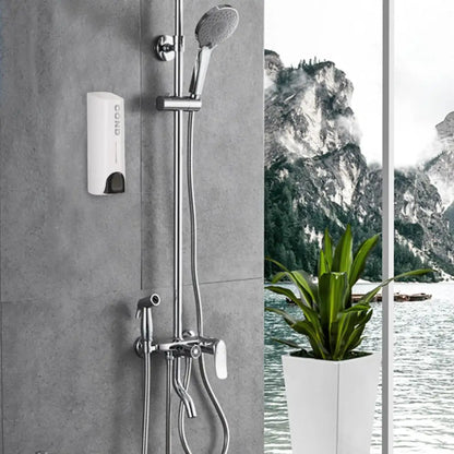 Wall Mounted Shower Soap Dispenser 350ml Bathroom Pump Organizer